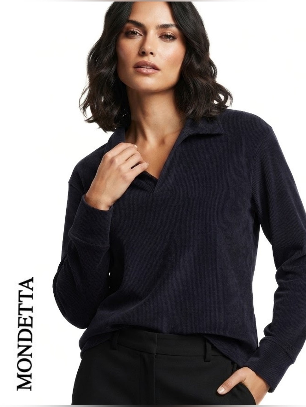 Velour Corduroy • NWOT
Mondetta • Women’s Corduroy Fleece Pullover